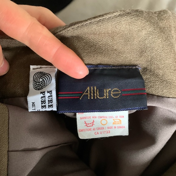 Vintage wool skirt - Picture 4 of 5